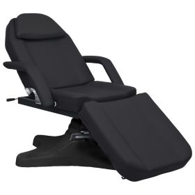 Massage Table Black 70.9"x24.4"x(34.1"-46.5")