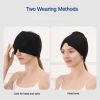 Gel Hot Cold Therapy Headache Pain Relief Cap 360¬∞ Massage Migraine Relief Hat Reusable Ice Head Wrap for Headache and Puffy Eyes