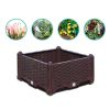 SOGA 2X 160cm Raised Planter Box Vegetable Herb Flower Outdoor Plastic Plants Garden Bed with Legs