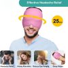 Gel Migraine Relief Cap 360¬∞ Hot Cold Headache Ice Hat Reusable Stress Pressure Mask Cold Therapy Head Wrap for Tension Headache Relief