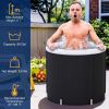 66 Gal Outdoor Ice Plunge Tub with Lid at Home