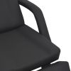 Beauty Treatment Chair Faux Leather Black 70.9"x24.4"x30.7"