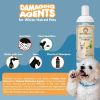 Dog Whitening Shampoo for Dogs with White Light Colored Hair Coat Fur White Haired Pets Shampoo for Itching Dry Sensitive Skin. Non Toxic Formula