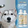 Dog Whitening Shampoo for Dogs with White Light Colored Hair Coat Fur White Haired Pets Shampoo for Itching Dry Sensitive Skin. Non Toxic Formula