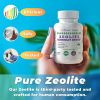 Zeolite Detox 240 Capsules Zeolite Capsules Sorbolit Ultra FINE 1-2 ¬µm Zeolite Clinoptilolite Powder 95% 3X Activated Zeolite Supplement 4 Months Sup