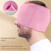 Gel Migraine Relief Cap 360¬∞ Hot Cold Headache Ice Hat Reusable Stress Pressure Mask Cold Therapy Head Wrap for Tension Headache Relief