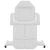 Beauty Treatment Chair Faux Leather White 70.9"x24.4"x30.7"