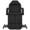 Beauty Treatment Chair Faux Leather Black 70.9"x24.4"x30.7"