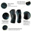 Knee Brace Sleeves Joint Protection and Support Knee Compression Sleeve for Knee Pain Fit for Men and Women - Non-Slip Knee Support Portable for Runni